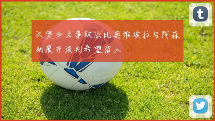 汉堡全力争取法比奥维埃拉与阿森纳展开谈判希望留人
